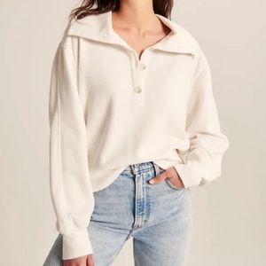 Abercrombie Button Sweater